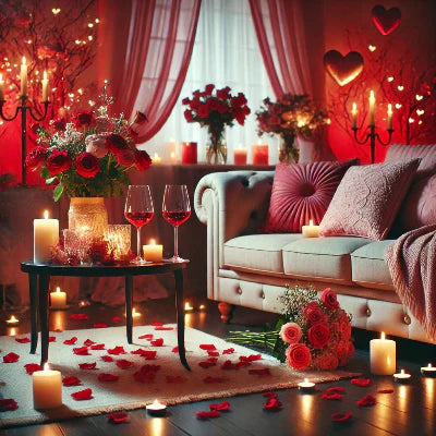 How to Create a Romantic Atmosphere at Home for Valentine’s Day