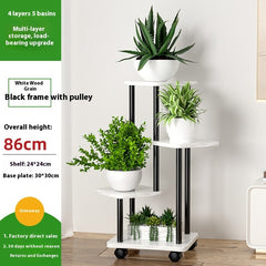 Eisen Blumenständer Indoor Home Wohnzimmer Bodenstehend
