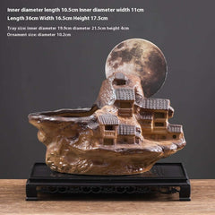 Retro Große-durchmesser Home Office Desktop Atmungsaktive Topf Topf Dekoration