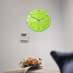 Lime Fruit Wanduhr Arbeitszimmer und Schlafzimmer Wohnzimmer Acryl Uhr