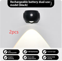 Infrared Sensor Lamp Wireless Sunset Light Aisle Corridor