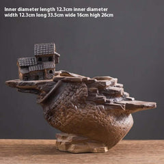 Retro Große-durchmesser Home Office Desktop Atmungsaktive Topf Topf Dekoration