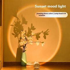 Infrared Sensor Lamp Wireless Sunset Light Aisle Corridor