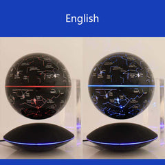 Magnetic Levitation Globe 6-Inch Rotation Luminous Handicraft Ornaments