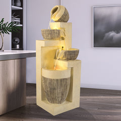 Zimmerbrunnen Wasserdekoration Wohnzimmer Luftbefeuchter Dekoration