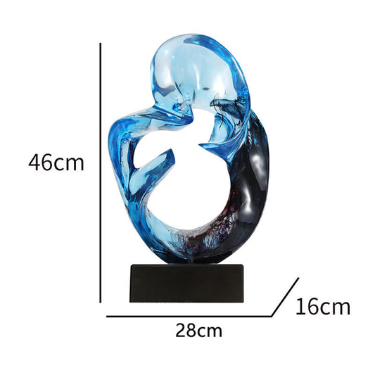 Glass Transparent Resin Craft Ornament