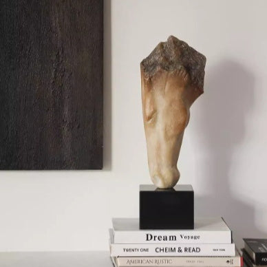 French Retro Abstract Horse Head Art Sculpture Ornaments