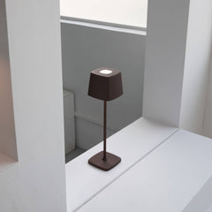 Lampe de bureau rechargeable USB pour chambre à coucher, petite lampe de nuit tactile à LED