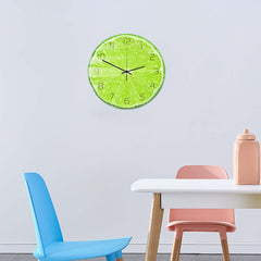 Lime Fruit Wanduhr Arbeitszimmer und Schlafzimmer Wohnzimmer Acryl Uhr