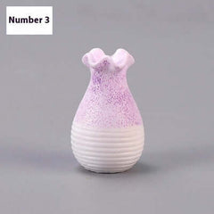 Emulational Kreative Vase Handwerk Geschenk Dekoration Micro Landschaft Ornamente Skala Modell