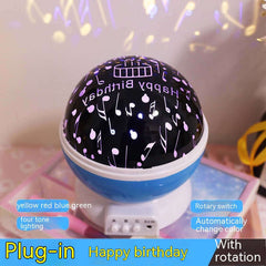 Atmosphere Decorative Lamp Layout Colorful Rotating Stage Light