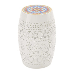 RUBY 12 SIDE TABLE - WHITE