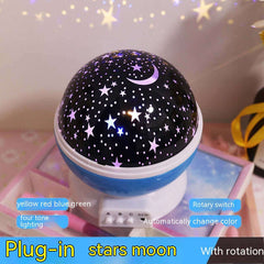 Atmosphere Decorative Lamp Layout Colorful Rotating Stage Light