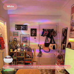 Kleine fliegende Untertasse Sternenhimmel Nordlichter Projektionslampe