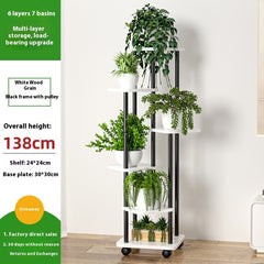 Eisen Blumenständer Indoor Home Wohnzimmer Bodenstehend