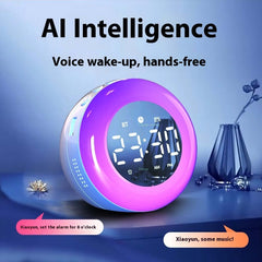 Intelligenter Bluetooth-Wecker mit Audio-KI-Sprachassistent