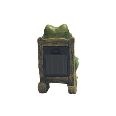 Hof Garten Dekoration Solar Frosch Kleine Nacht Lampe