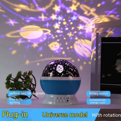 Atmosphere Decorative Lamp Layout Colorful Rotating Stage Light