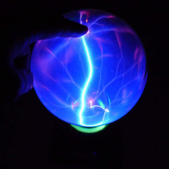 Plasma Lightning Ball Electronic Magic Light Electrostatic Induction Ball Magic Ball With Music 4 Inch 5 Inch 6 Inch