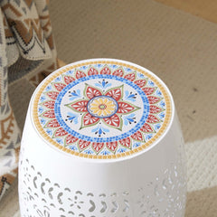 RUBY 12 SIDE TABLE - WHITE