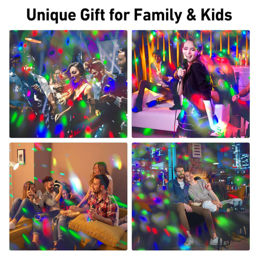 Kreative wiederaufladbare dreifarbige Temperatur-Fernbedienungs-Wandleuchte