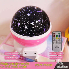 Atmosphere Decorative Lamp Layout Colorful Rotating Stage Light