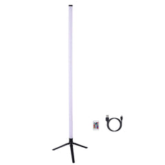 LED-Eckambientelicht Split Floor Schlafzimmer Dekoration RGB Fernbedienung Stehlampe