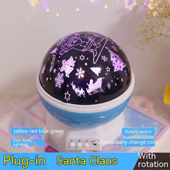 Atmosphere Decorative Lamp Layout Colorful Rotating Stage Light