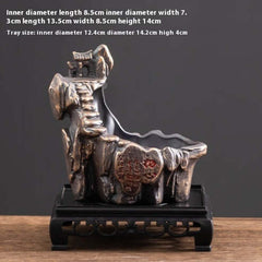 Retro Große-durchmesser Home Office Desktop Atmungsaktive Topf Topf Dekoration