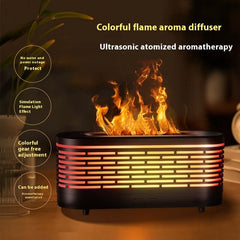 Mini Simulation Flamme Ultraschall Aroma Diffusor Haushalts Luftbefeuchter