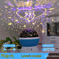 Atmosphere Decorative Lamp Layout Colorful Rotating Stage Light