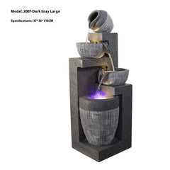 Zimmerbrunnen Wasserdekoration Wohnzimmer Luftbefeuchter Dekoration