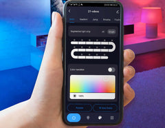 Graffiti Wifi Bluetooth Symphony Smart TV Fond d'écran Ambiance Lumière