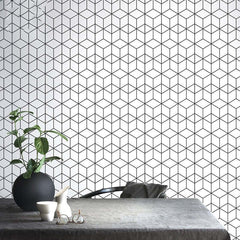 Papier peint mural TV, papier peint auto-adhésif épais, papier peint à rayures
