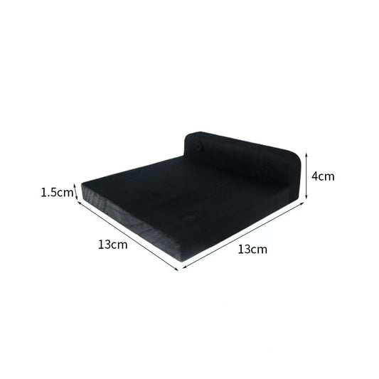 Wooden Wall Ornaments Flower Stand Bedroom Decorative Shelf