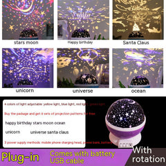 Atmosphere Decorative Lamp Layout Colorful Rotating Stage Light