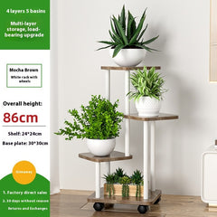 Eisen Blumenständer Indoor Home Wohnzimmer Bodenstehend