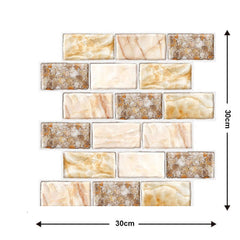 Brick Wallpaper Living Room Decoration Paper Kitchen Waterproof Self-Adhesive Wall Sticker Bedroom Moisture-Proof Wallpapers