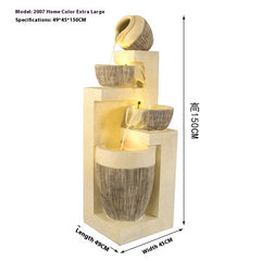 Zimmerbrunnen Wasserdekoration Wohnzimmer Luftbefeuchter Dekoration