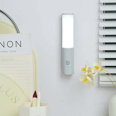 Neue Stil Smart Menschlichen Körper Induktion Motion Sensor LED Nachtlicht Für Home Bett Küche Schrank Schrank Wand Lampe