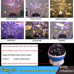Atmosphere Decorative Lamp Layout Colorful Rotating Stage Light