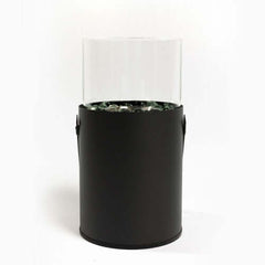 Foyer à l'éthanol noir, foyer de table, mini foyer, foyer portable pour jardin intérieur pour dîners, décoration de la maison