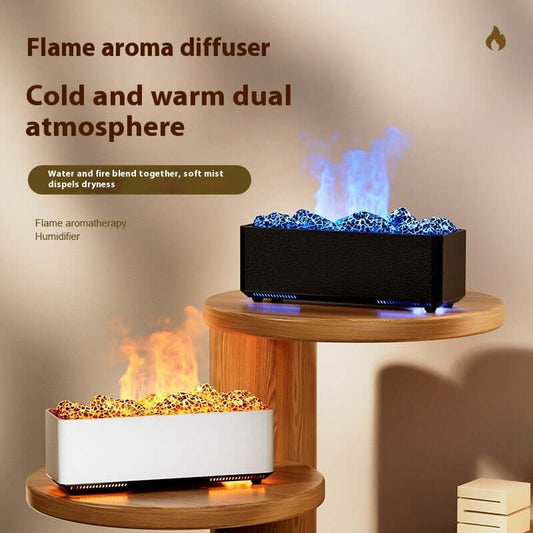 Humidificateur d'aromathérapie Volcano Diffuseur d'arômes à ultrasons Décoration d'intérieur