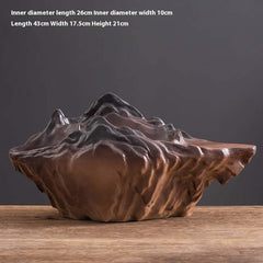 Retro Große-durchmesser Home Office Desktop Atmungsaktive Topf Topf Dekoration