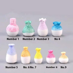 Emulational Kreative Vase Handwerk Geschenk Dekoration Micro Landschaft Ornamente Skala Modell