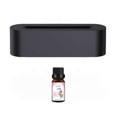Flame Aroma Diffuser Air Humidifier Ultrasonic Cool Mist Maker Fogger Led Essential Oil Lamp Realistic Fire Difusor