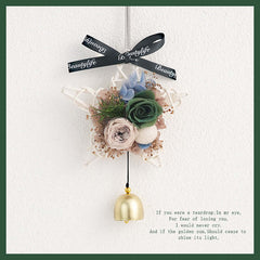 Konservierte Blumen DIY kreatives Auto