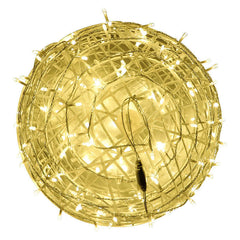 Guirlande lumineuse LED imperméable pour boule de vigne, guirlande lumineuse décorative pour vacances de noël