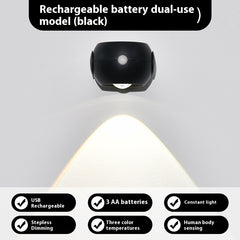 Infrared Sensor Lamp Wireless Sunset Light Aisle Corridor