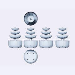 Humidificateur à gouttes d'eau pour fontaine, diffuseur d'arômes pour la maison et le bureau
